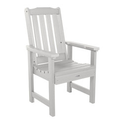 Highwood USA - Lehigh Armchair, White - Outdoor Dining Chairs