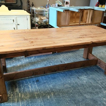 Mortise Cross-brace Tables