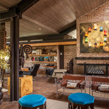 Brick Floor Decorating