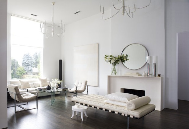 Модернизм Гостиная Beautiful Minimalist Home