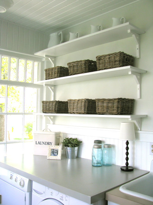 1,344 Folding Shelves Laundry Room Design Ideas & Remodel Pictures ... - SaveEmail