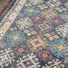 Momeni Ophelia Hand Knotted Wool and Cotton Area Rug, Multi, 2'x3'