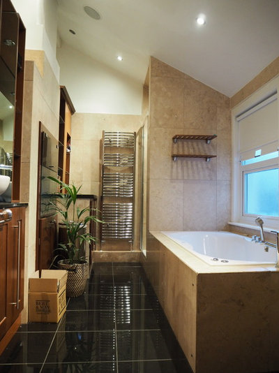 My Room: Luxurious Finishes Give a Cosy Feel to a Family Bathroom