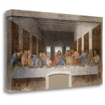 Tangletown Fine Art - "The Last Supper" By Leonardo Da Vinci, Giclee Print on Gallery Wrap Canvas - Give your home a splash of color and elegance with Figurative art by Leonardo Da Vinci.