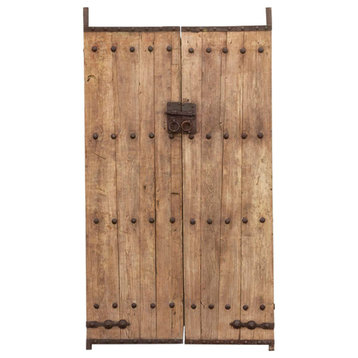 8' Tall Antique Chinese Palace Doors