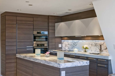 Trendy kitchen photo in Boston