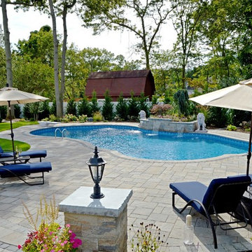 Elegant Backyard Retreat in Long Island, NY