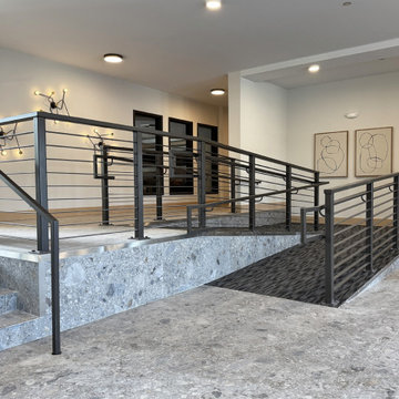 Horizontal ADA Railings for Apartment Complex