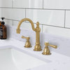 Brady Mid-century Bathroom Vanity with Sink, Carrara White Top, Brown Oak, 48"