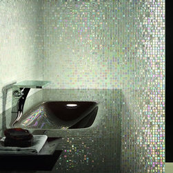 Mosaico + glass tile - Home Decor
