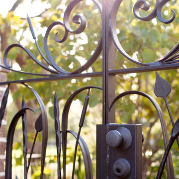 Custom garden gate