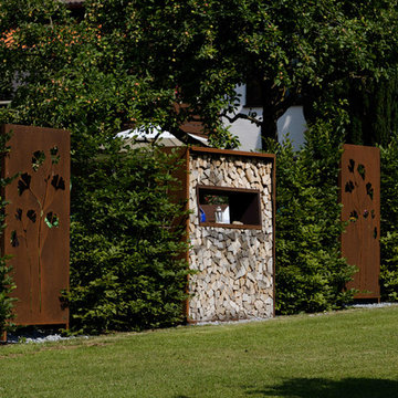 Natürlicher Familiengarten in moderner Optik