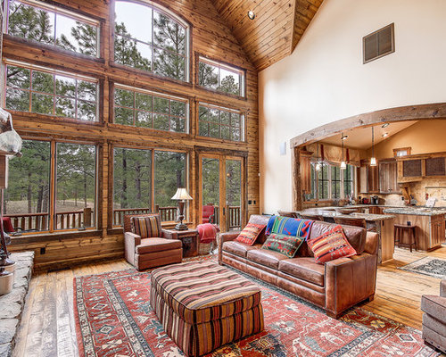 Best Rustic Living Room Design Ideas & Remodel Pictures | Houzz  