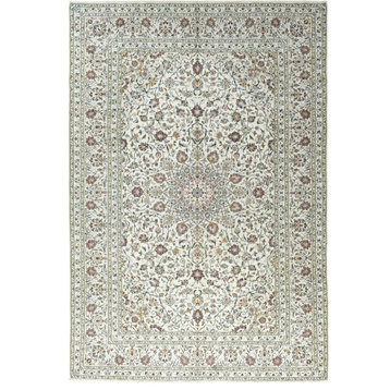 Persian Rug Keshan 11'10"x8'1" Hand Knotted