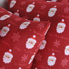 Christmas 4 Piece Pillow Shell Set, Red Devin, (4) 20" X 20"