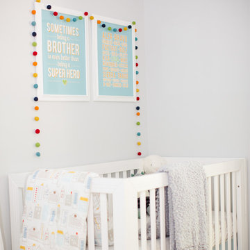 Contemporary Baby Boy Nursery