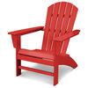 Nautical Adirondack Chair, Sunset Red