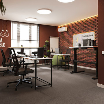 Loft-Inspired Creative Office