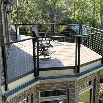 Elevated Deck Living with Open Pool & Water Views