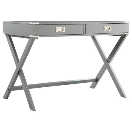 Alastair Campaign Writing Desk, Grey