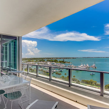 Bayfront Terrace With Panoramic Views — The VUE Sarasota