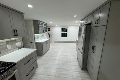 Example of a kitchen design in Providence
