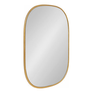 Antique Brass Sheathed Rectangular Mirror – Small | EllenCollection | Villa  & House