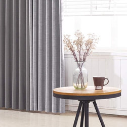Window Drapery Finishes and Custom Wave Fold - Drapery Fabric
