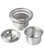 AKDY 33"x22"x9" Under Mount Stainless Steel Single Bowl Kitchen Sink With Tray