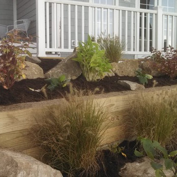 Slope retention and planting