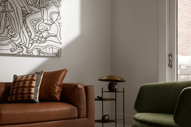 Living room photo in New York