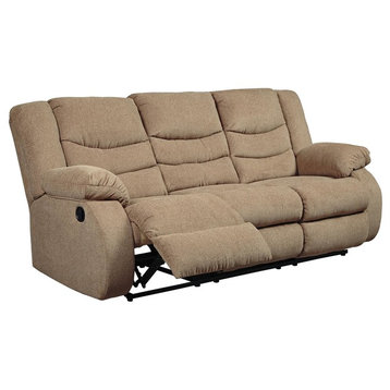 Tulen Reclining Sofa, Mocha 9860488