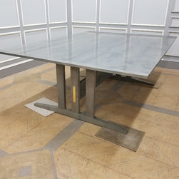 Custom Trestle Style Dining Table - Dining Tables