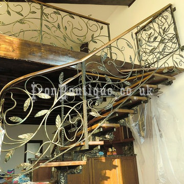 Wrought Iron Staircases Railings & Balusters