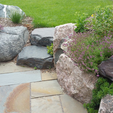 St Paul Patio with Native Plantings