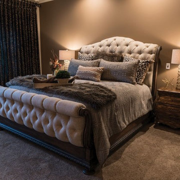 Warm Transitional Home Remodel
