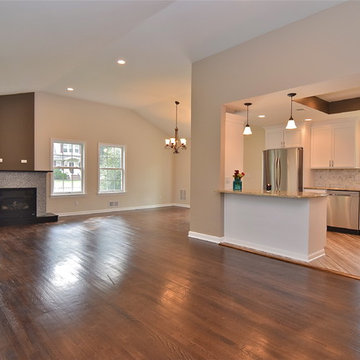 A Mountainside Nj Split Level Transforms Into Loft-Inspired Space.