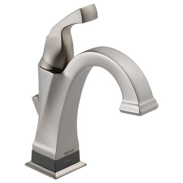 Delta Dryden Single Handle Faucet, Touch2O.xt Technology, Stainless, 551T-SS-DST