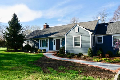 Trendy exterior home photo in New York