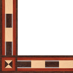 Oshkosh Designs Cape Cod Inlay Border and Corner - Hardwood Flooring