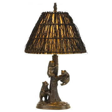 150W Bear Resin Table Lamp