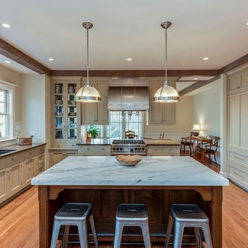 Island seen from Family room.