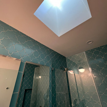 2x2 Velux Skylight Bathes Beautiful Sunshine into a Windowless Room