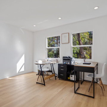Modern Home Office Remodel – Los Angeles