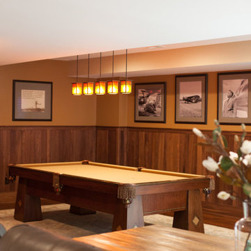 Finished basement Anderson