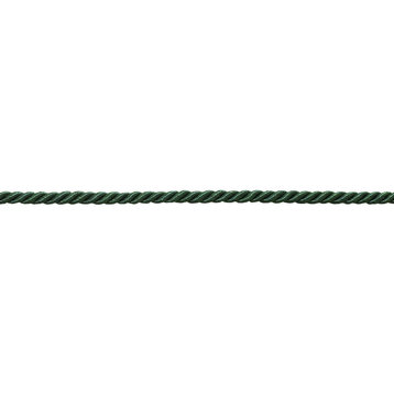 16 Yard Value Pack of Small 3/16" Basic Trim Decorative Rope (Hunter Green), Sty