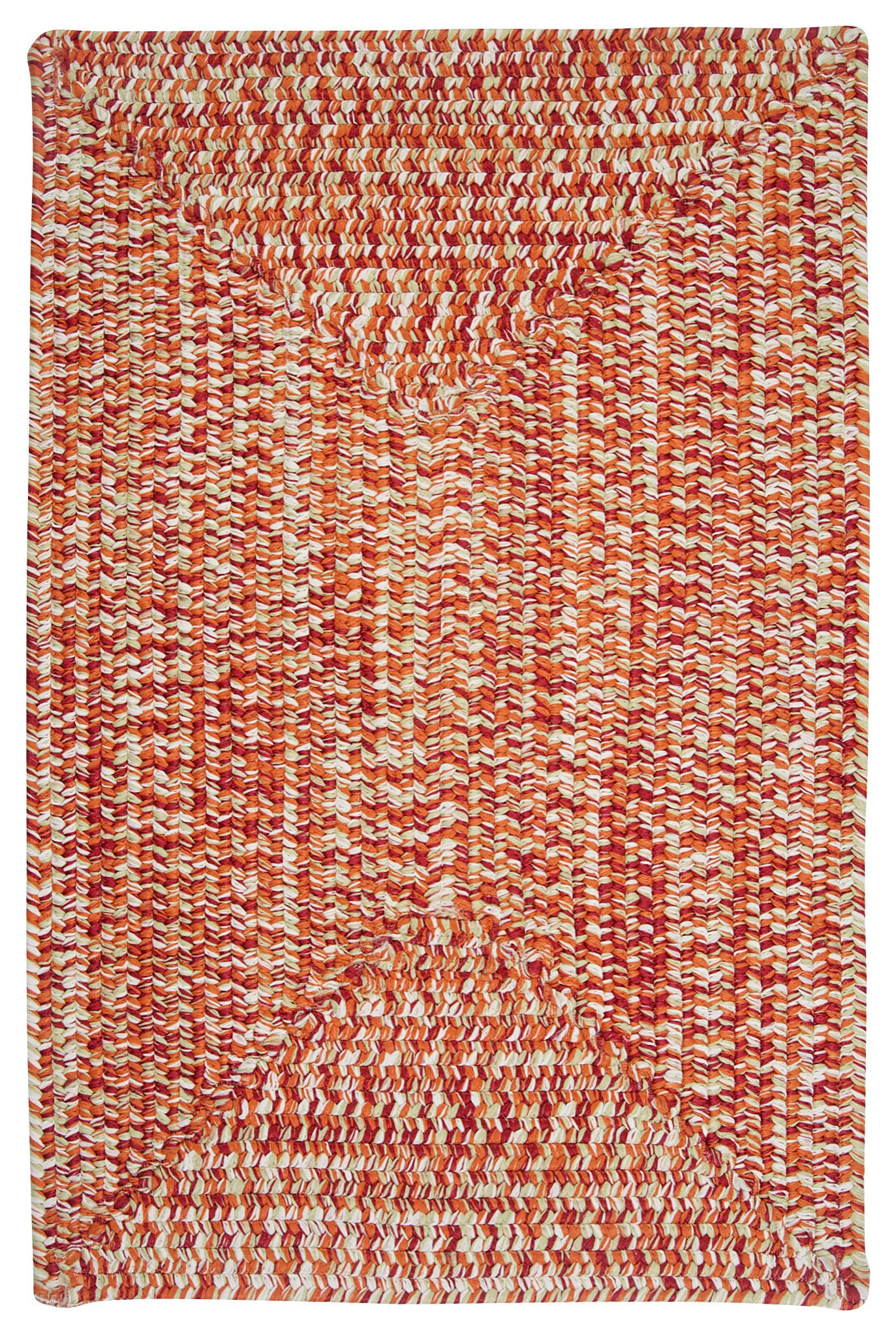 Colonial Mills Catalina CA79 Fireball Indoor/Outdoor Area Rug, 6x6 ...