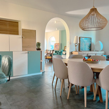 Rénovation d'une pièce à vivre et chambre