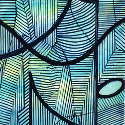 Segmented Line Series #3 - Paintings