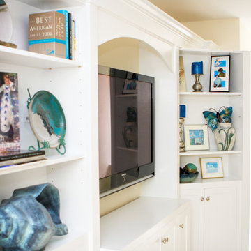 Entertainment Center, White